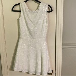 Nice white sparkly dress